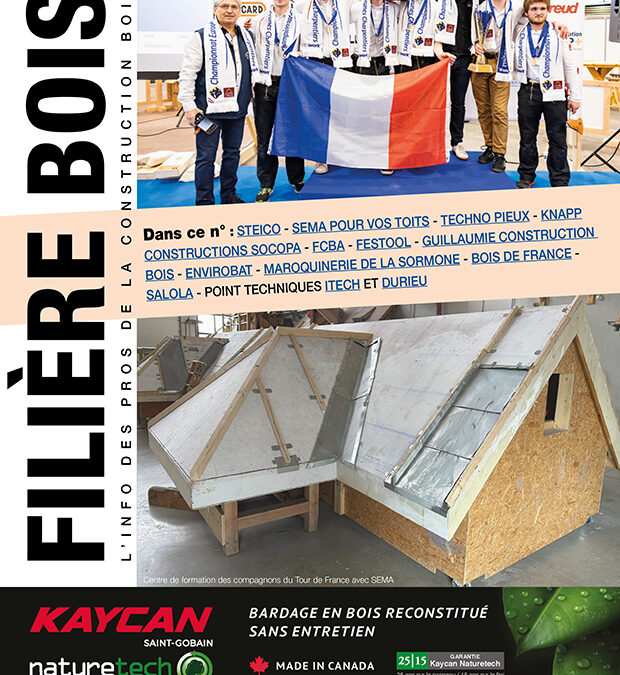 Filière Bois est sorti, magazine de notre confrère. Gratuit