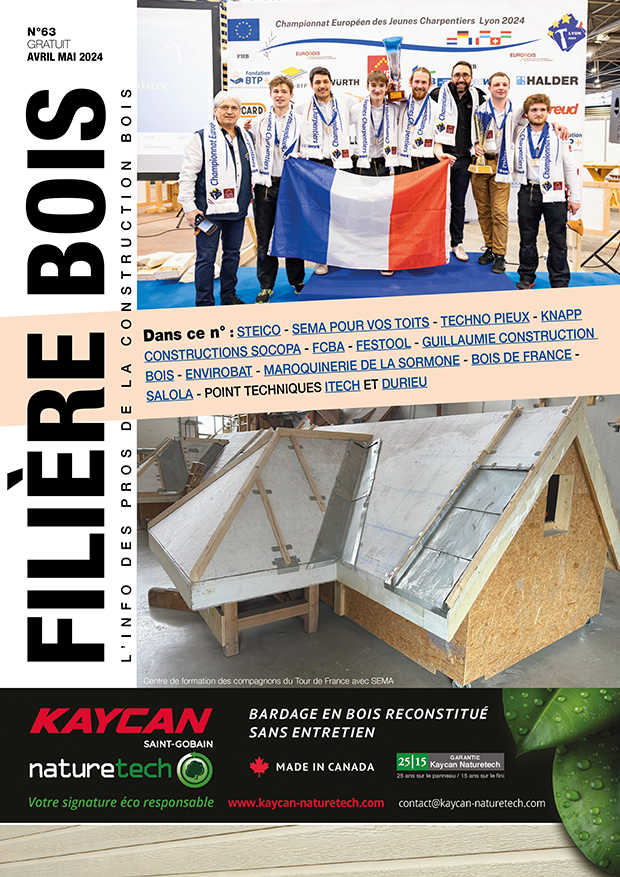 couverture magazine Filière Bois Bas carbone