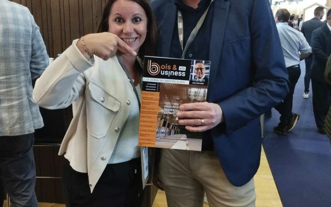 Norman Willemsen Directeur Général de MOSO® découvre le magazine !