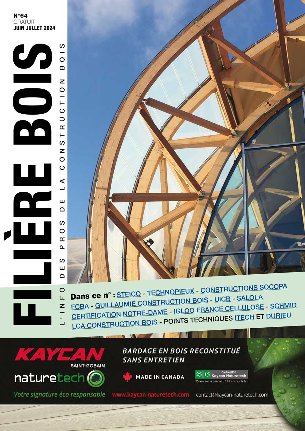 Le journal Filière Bois