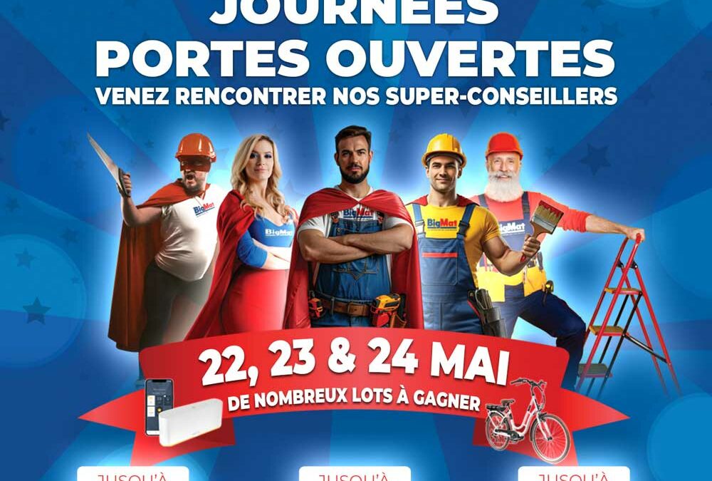 Journées Portes ouvertes chez BigMat Camozzi