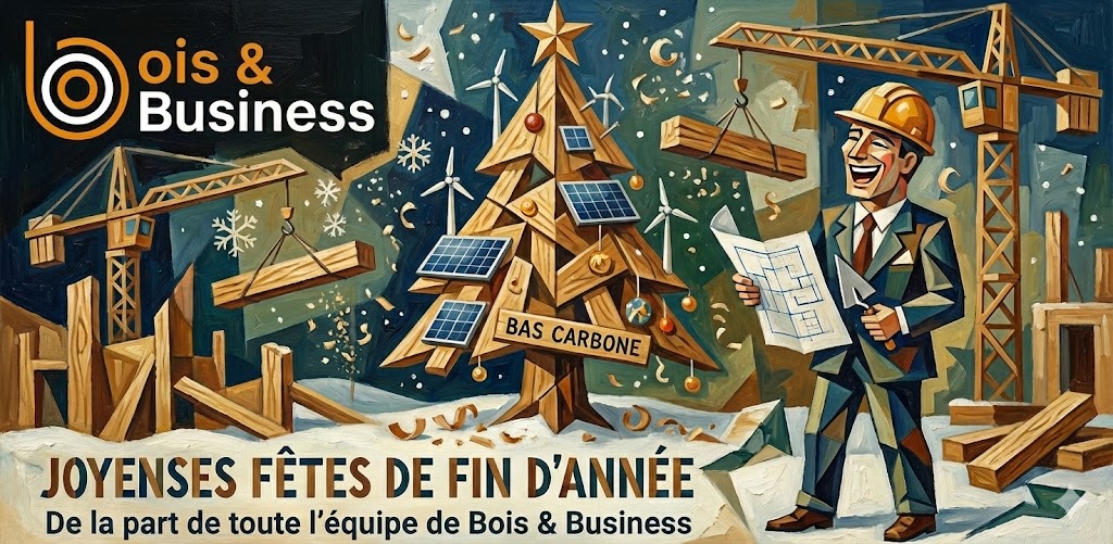 Bois & Business votre magazine numérique, vous souhaite de bonnes fêtes.
